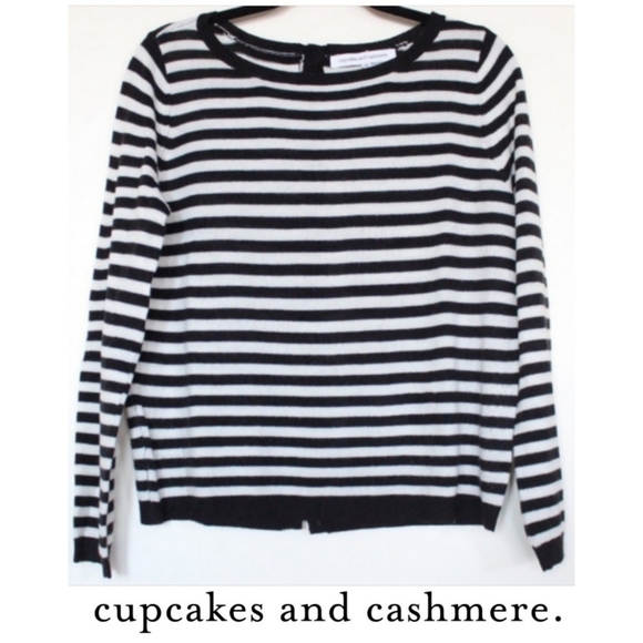 Cupcakes & Cashmere Back Button Sweater Top - Picture 7 of 7